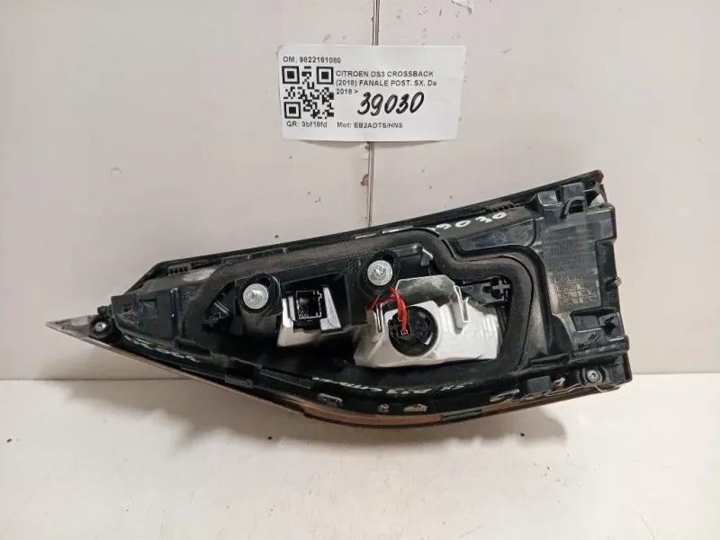 Fanale POST SX 9822181080 Citroen DS3 Crossback 2018
