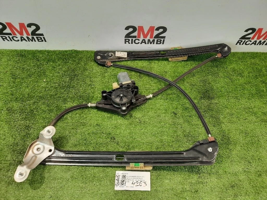 Alzacristallo Porta ANT SX 5G4837461H Volkswagen GOLF VII 2013