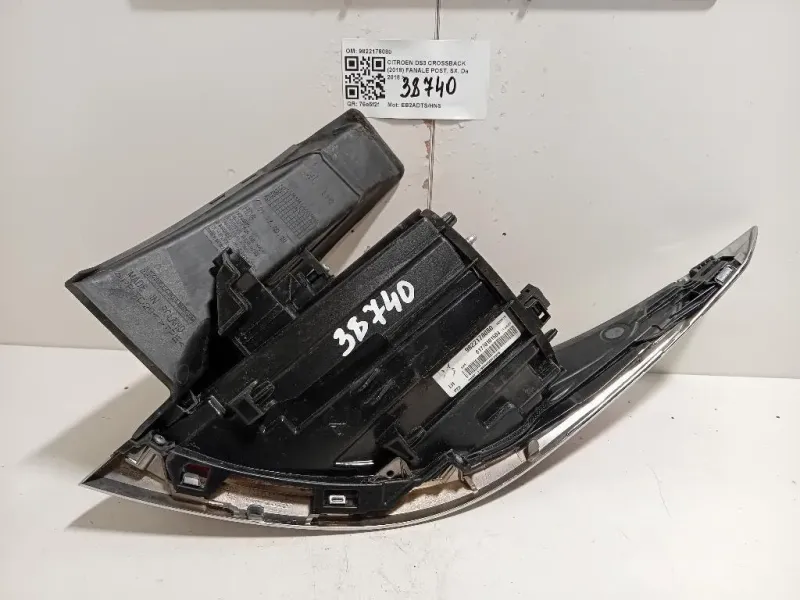 Fanale POST SX 9822178080 Citroen DS3 Crossback 2018