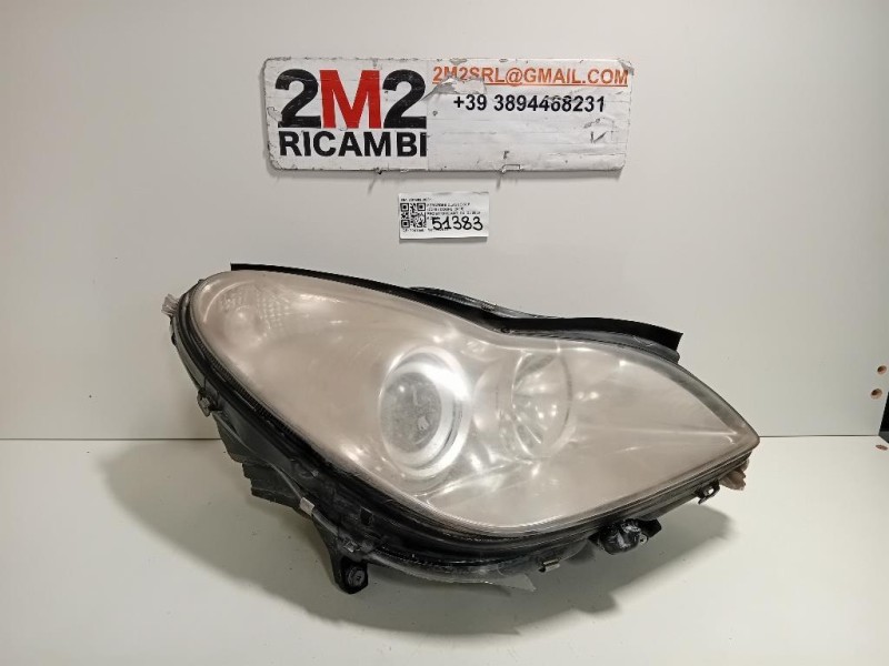 Proiettore ANT DX A2198200261 Mercedes Classe CLS C219 Coupé 2005
