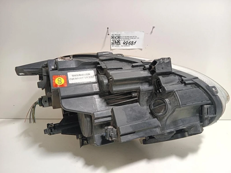 Proiettore ANT SX 46612748 Alfa Romeo Giulietta 2010