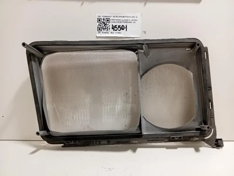 Proiettore ANT DX 1305544027 VETRO PROIETTORE ANT DX Mercedes Classe E W124 1985