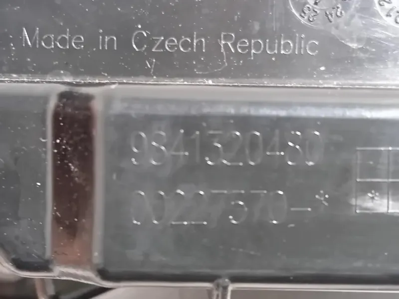 Fanale POST SX 9841320480 Citroen DS7 Crossback 2017