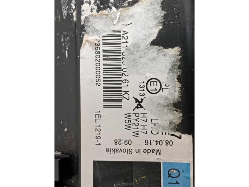 Proiettore ANT DX A2118200261 Mercedes Classe E W211 2002