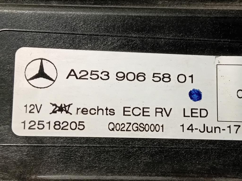 Proiettore ANT DX A2539065801 Mercedes Classe GLC X253 2016