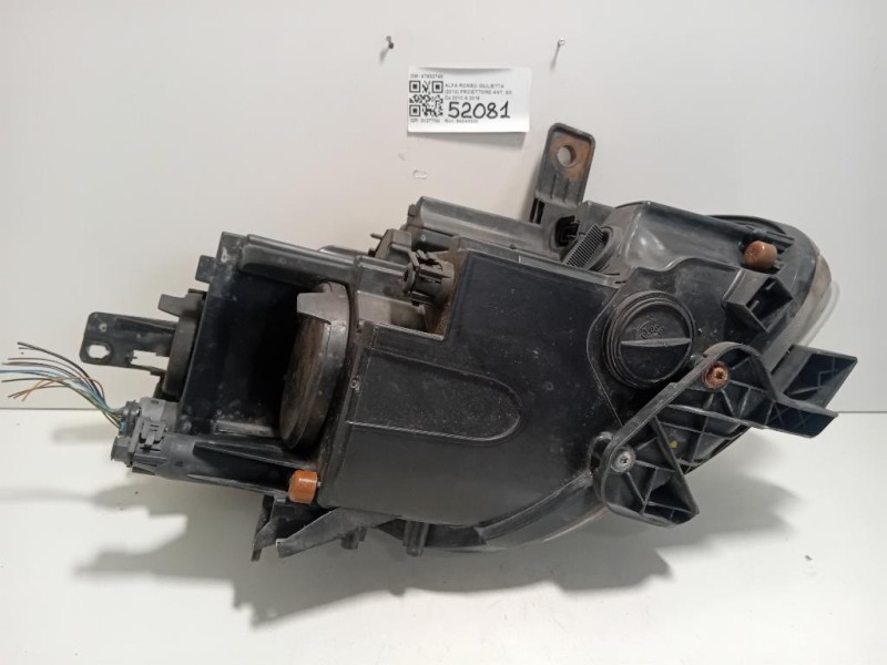 Proiettore ANT SX 47932748 Alfa Romeo Giulietta 2013