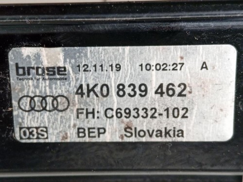 Alzacristallo Porta ANT SX 1T1837461B Volkswagen Touran II 2007