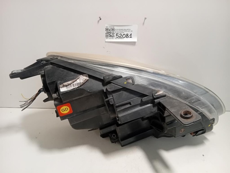 Proiettore ANT SX 47932748 Alfa Romeo Giulietta 2013
