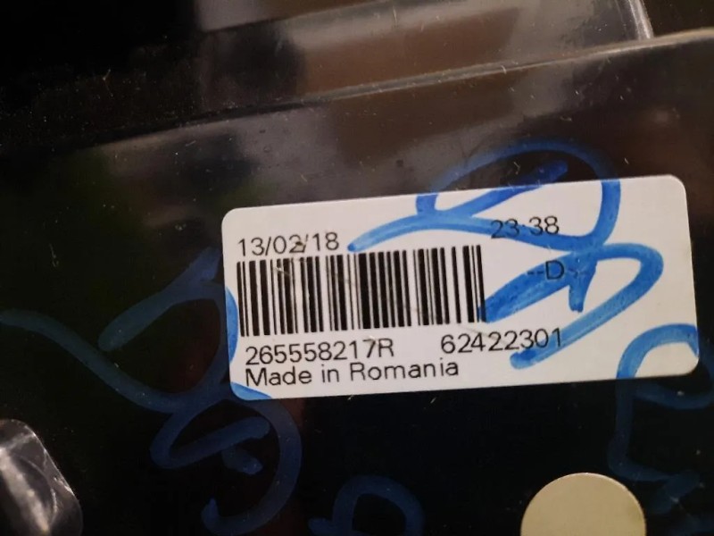 Fanale POST SX 26555821R Dacia Duster II 2018