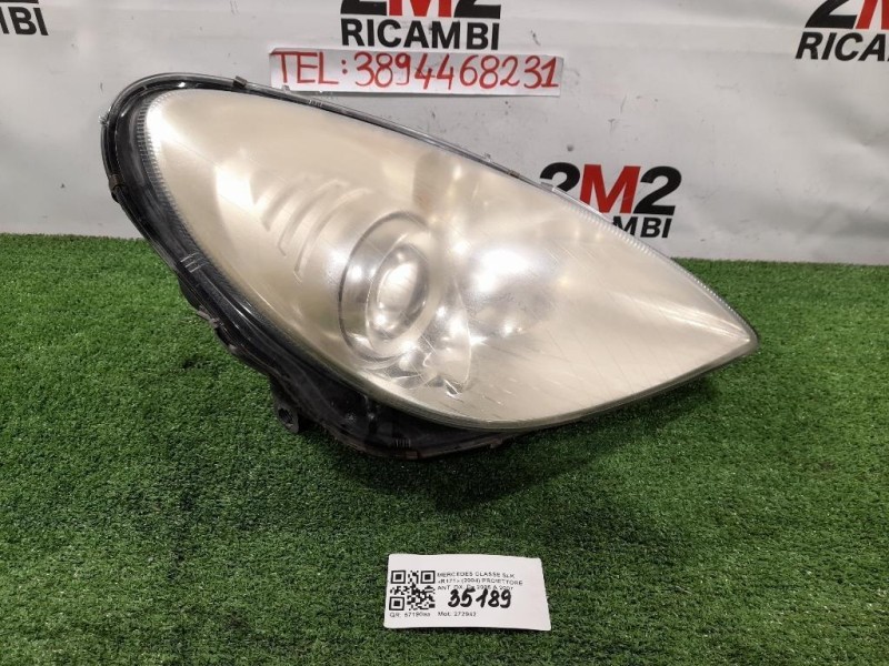 Proiettore ANT DX 15631000 Mercedes Classe SLK R171 2004