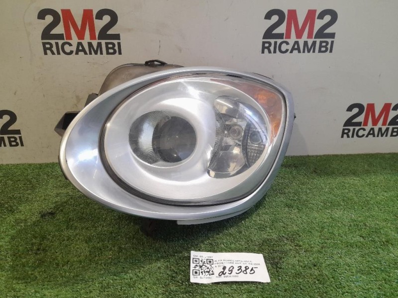 Proiettore ANT SX 89101887 Alfa Romeo MITO 2011