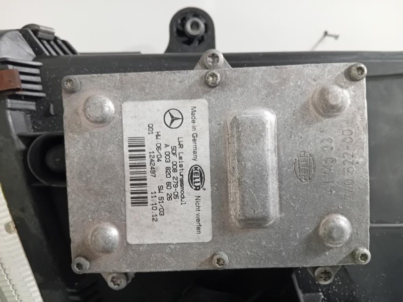 Proiettore ANT DX A1718204061 CON CENTRALINE Mercedes Classe SLK R171 2004