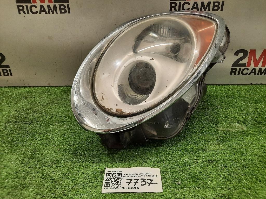 Proiettore ANT SX 89101879 Alfa Romeo MITO 2013
