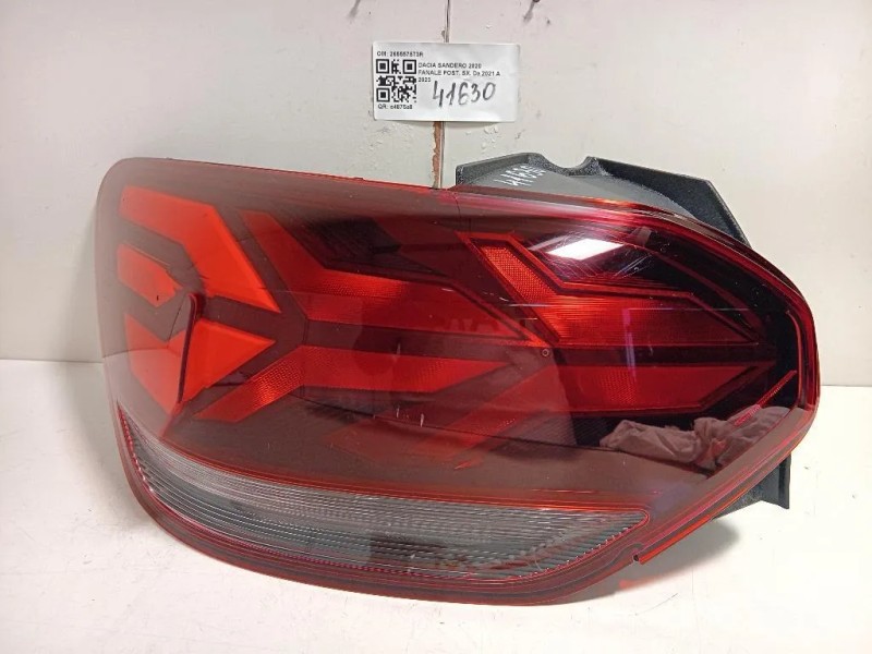 Fanale POST SX 265557573R Dacia Sandero 2020