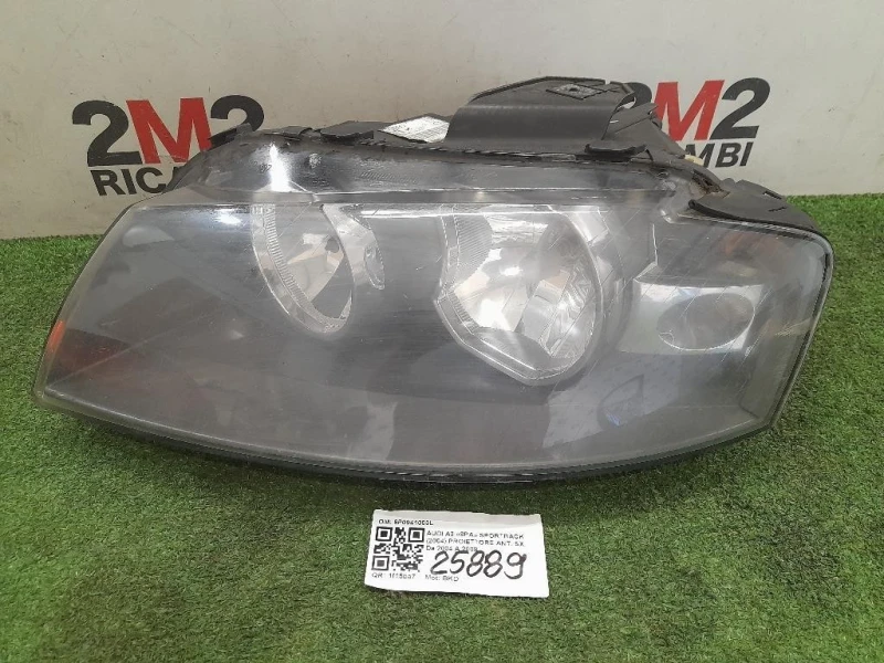 Proiettore ANT SX 8P0941003L Audi A3 8PA Sportback 2004