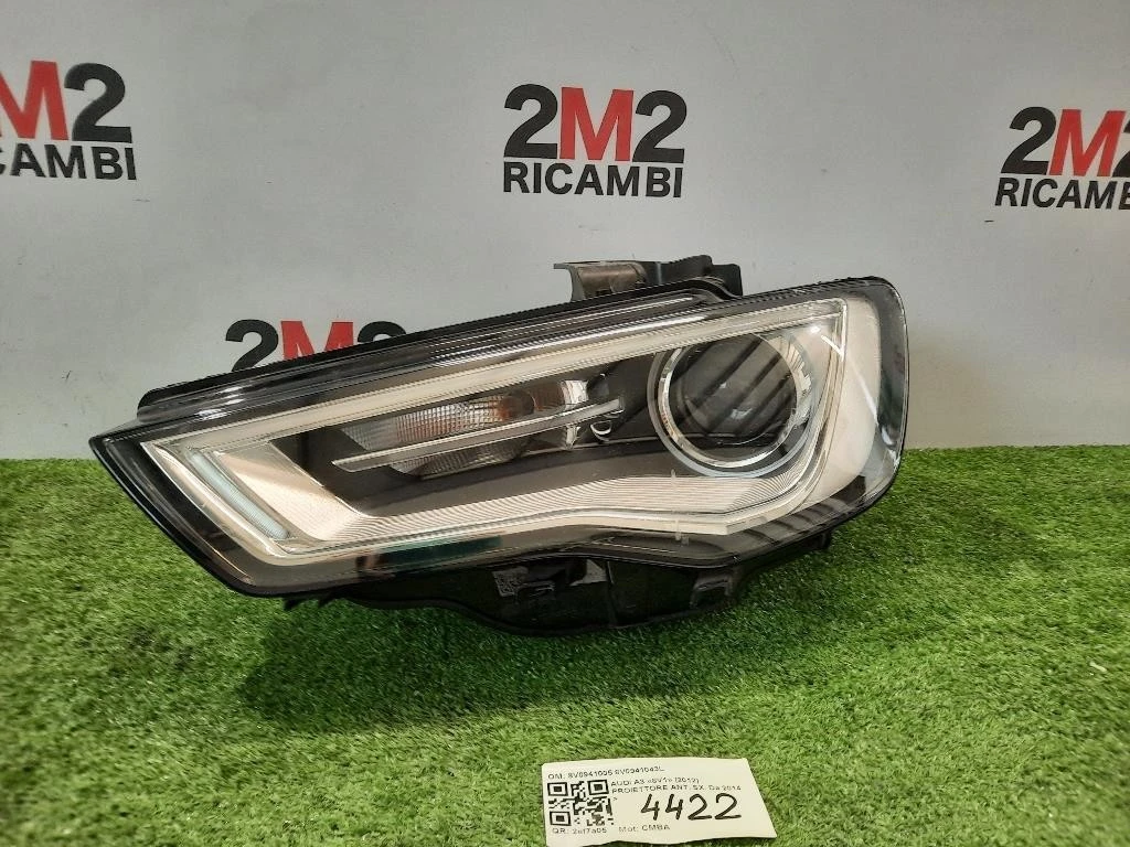 Proiettore ANT SX 8V0941005 8V0941043L Audi A3 8V1 2012