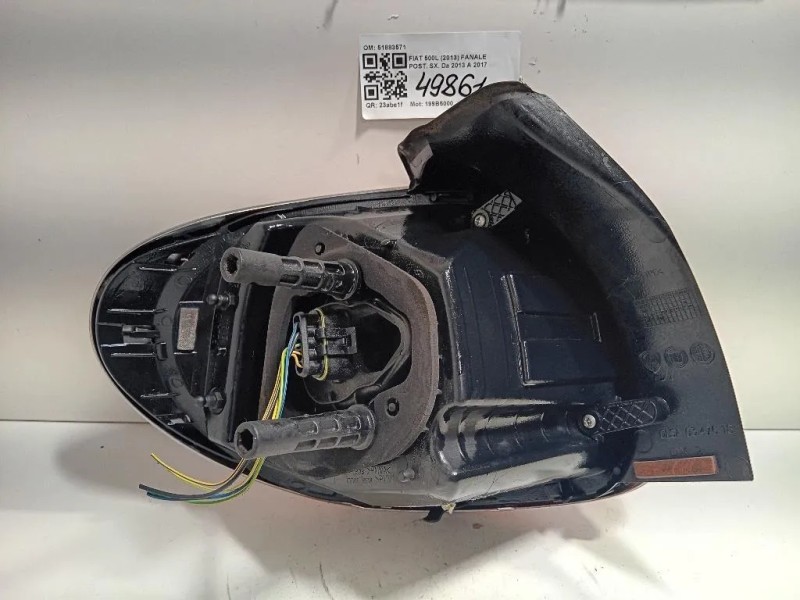 Fanale POST SX 51883571 Fiat 500L 2013