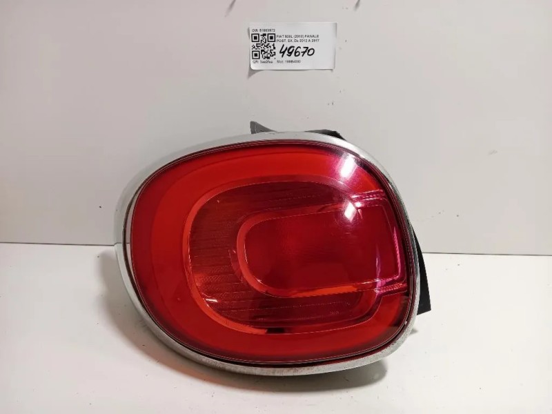 Fanale POST SX 51883572 Fiat 500L 2013