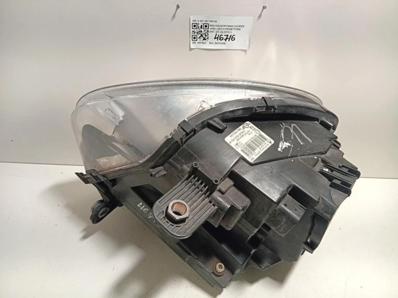 Proiettore ANT DX 0 301 267 604 00 Mini Countryman Cooper F60 2017