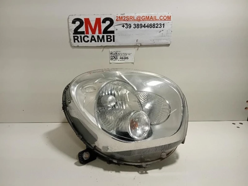 Proiettore ANT DX 0 301 267 604 00 Mini Countryman Cooper F60 2017