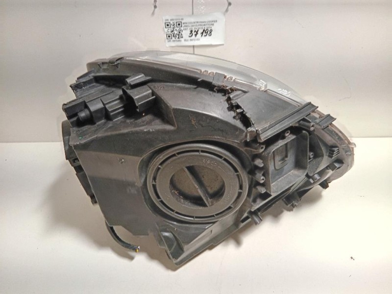 Proiettore ANT DX 9801032-05 Mini Countryman Cooper R60 2010