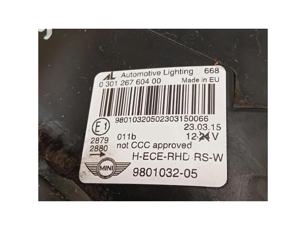 Proiettore ANT DX 9801032-05 Mini Countryman ONE R60 2014