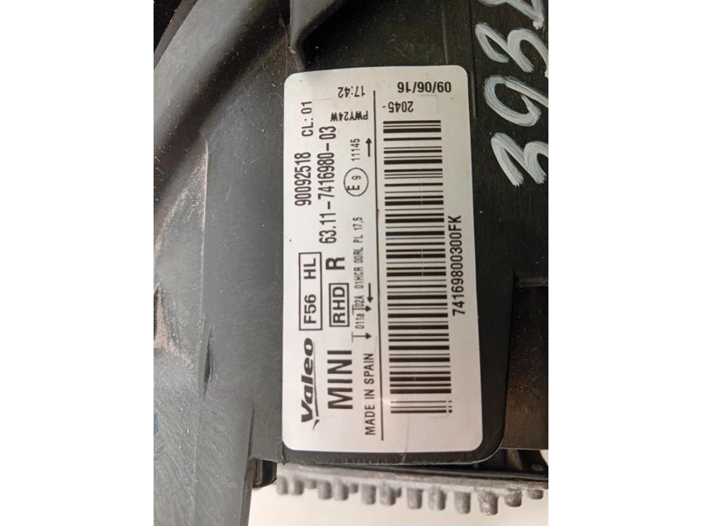 Proiettore ANT DX 6311-7416980-03 Mini MINI Clubman F54 2019