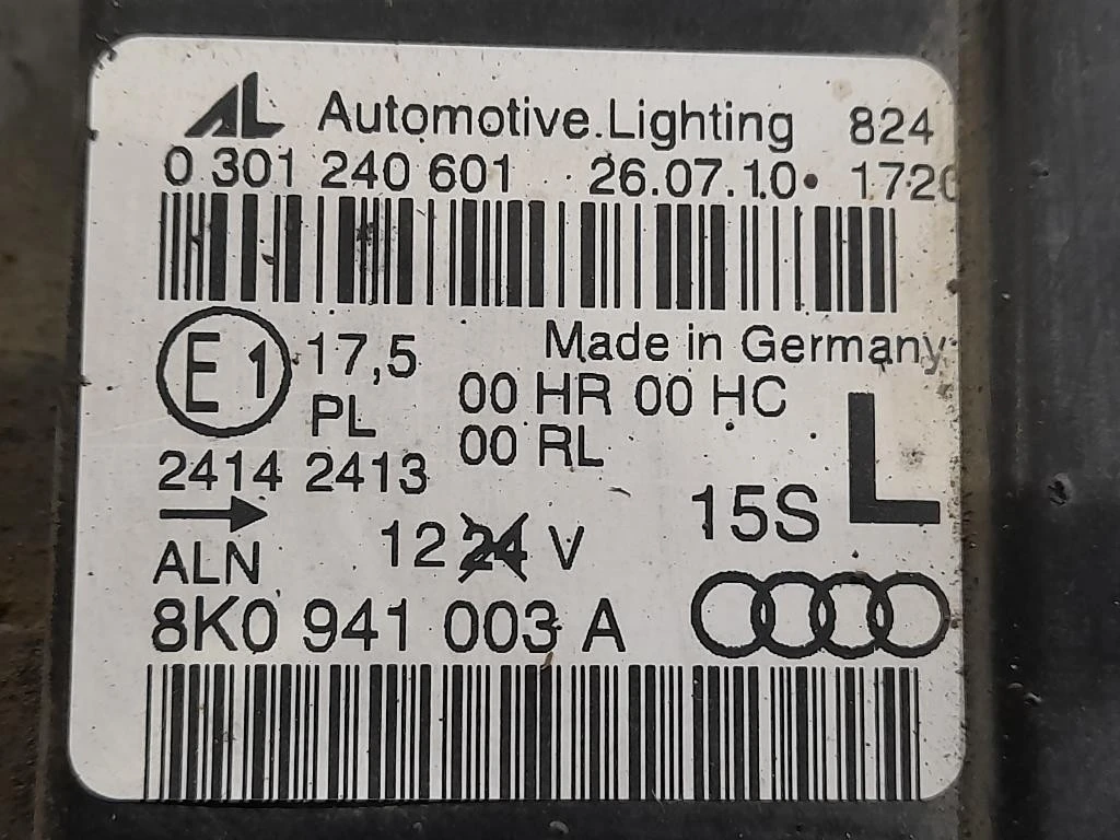 Proiettore ANT SX 8K0941003A Audi A4 8K2 2008