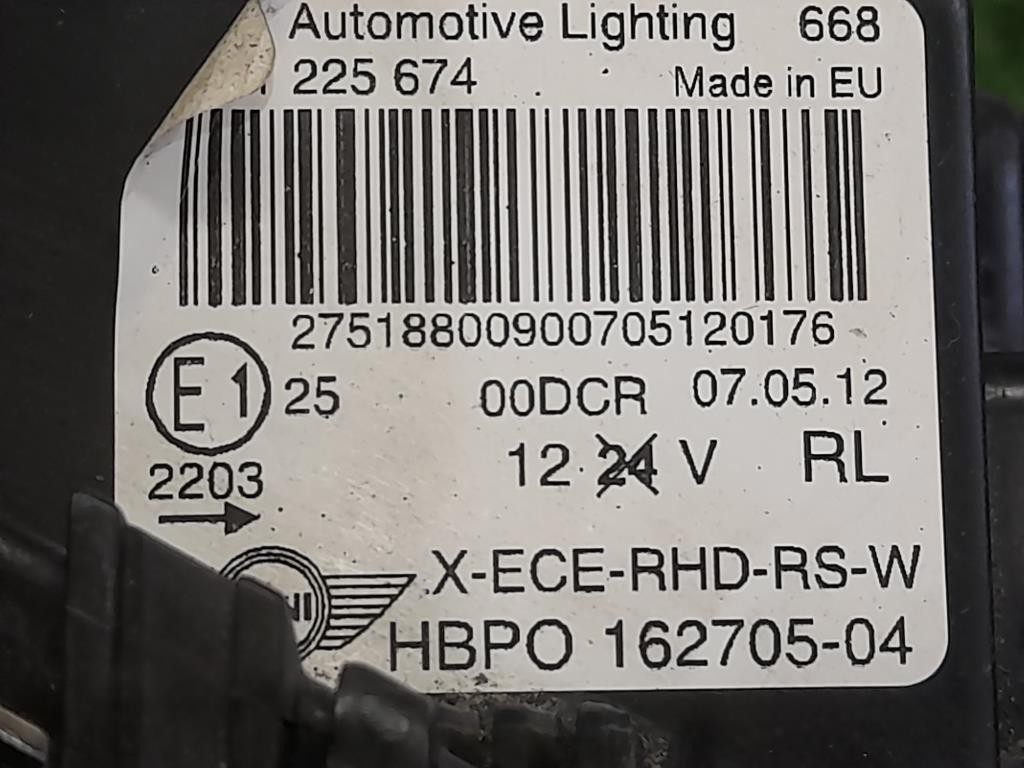 Proiettore ANT DX 162705-04 Mini MINI Clubman R55 2008