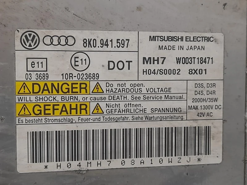 Proiettore ANT SX 8K0941003D Audi A4 8K2 2008