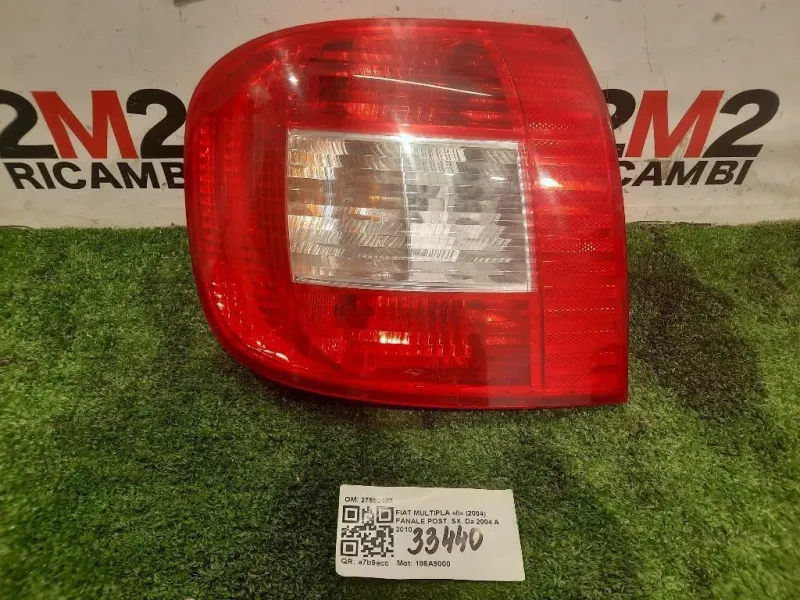 Fanale POST SX 27550102 Fiat Multipla II 2004