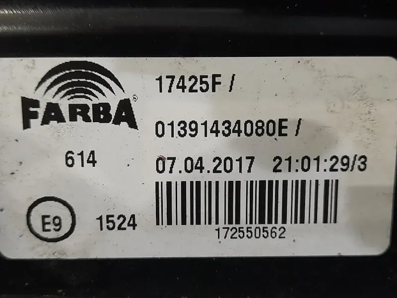 Fanale POST SX 01391434080E Fiat QUBO 2008