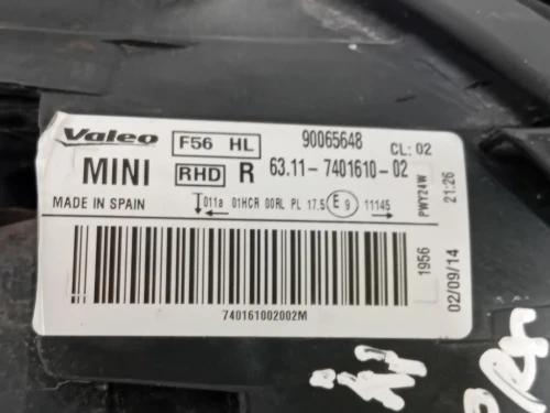 Proiettore ANT DX 6311-8738660-02 Mini MINI Cooper F56 2018