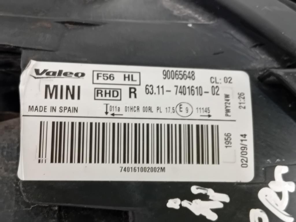 Proiettore ANT DX 6311-8738660-02 Mini MINI Cooper F56 2018