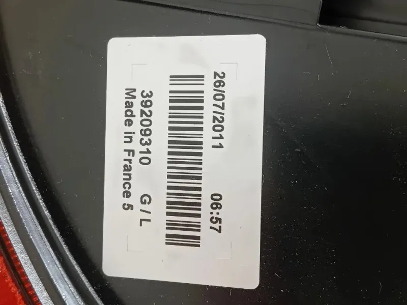 Fanale POST SX 39209310 Ford Fiesta V 2002