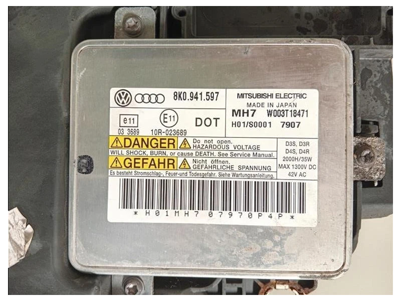 Proiettore ANT SX 8T0941003 SINISTRO SX XENON Audi A5 8T3 2008