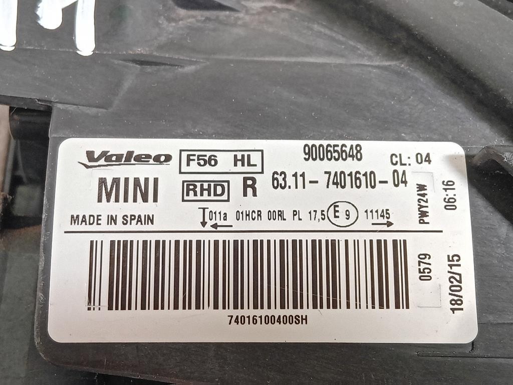 Proiettore ANT DX 63-11 7401610-04 Mini MINI Cooper F56 2018