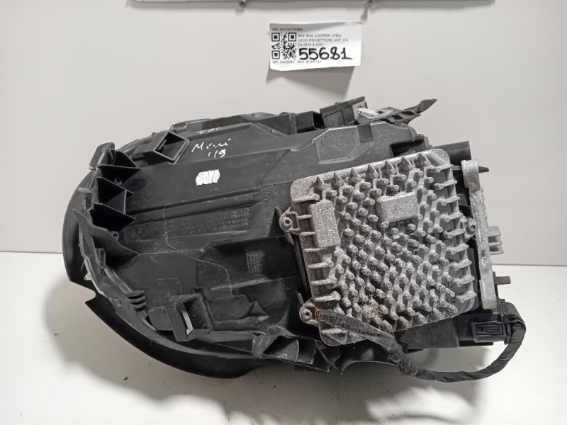 Proiettore ANT DX 63118738654 Mini MINI Cooper F56 2018