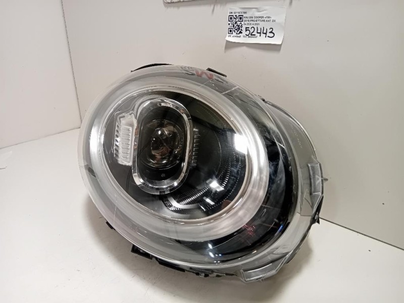Proiettore ANT DX 63118737595 Mini MINI Cooper F56 2018