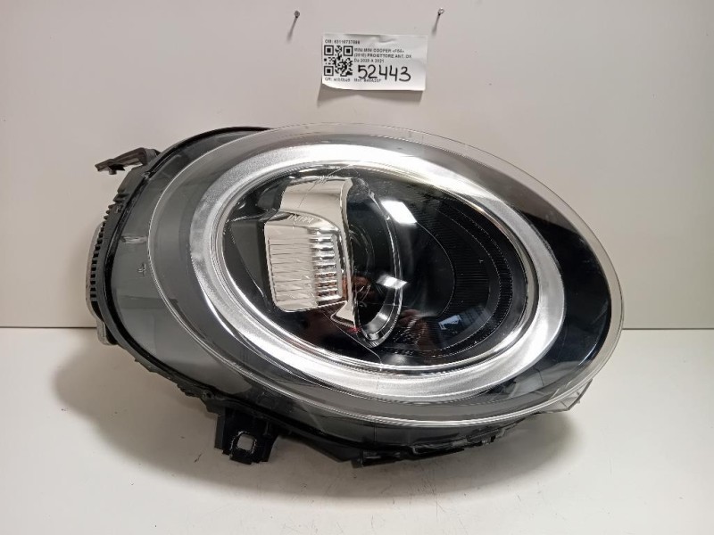 Proiettore ANT DX 63118737595 Mini MINI Cooper F56 2018