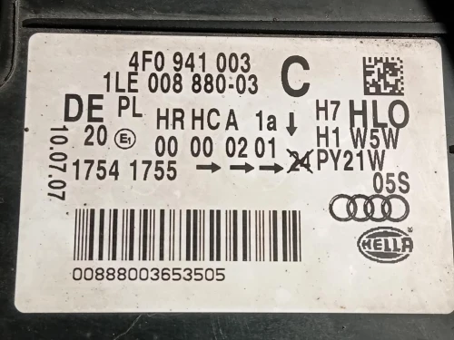 Proiettore ANT SX 4F0 941 003 Audi A6 4F2 2008