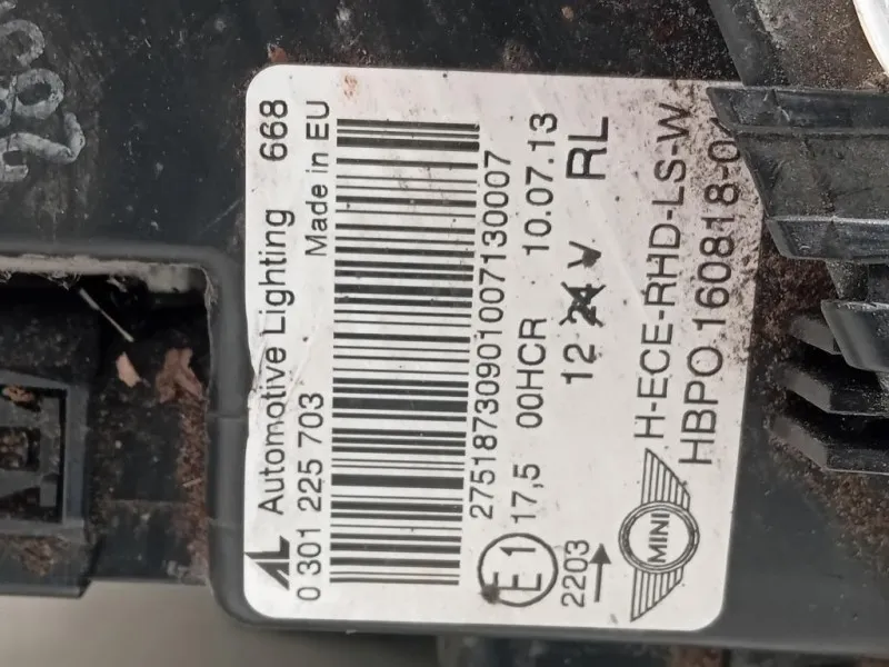 Proiettore ANT DX 16081804 Mini MINI Cooper R56 2007