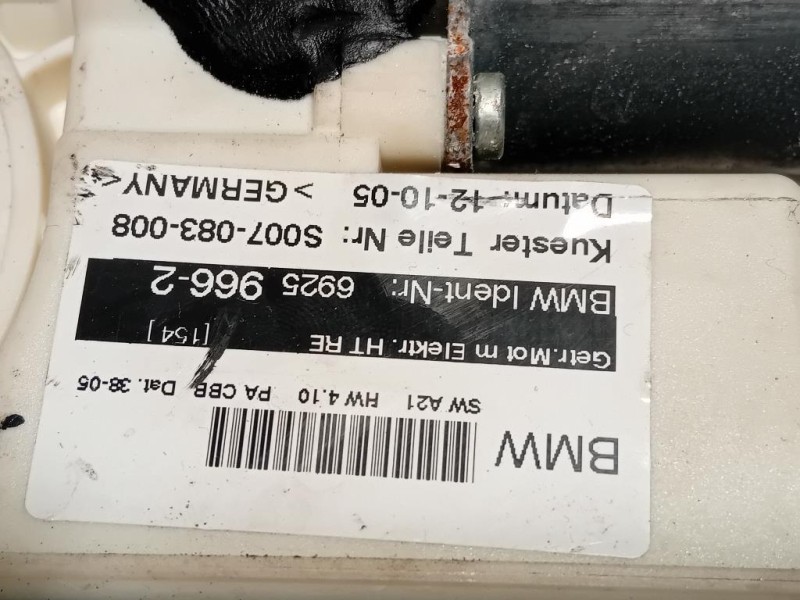 Alzacristallo Porta POST DX 6925966-2 Bmw X3 E83 2004