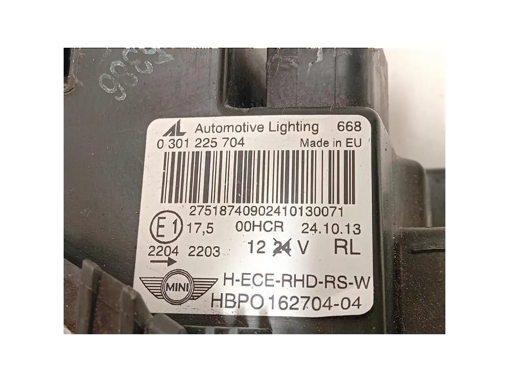 Proiettore ANT DX 162704-04 Mini MINI Cooper R56 2007