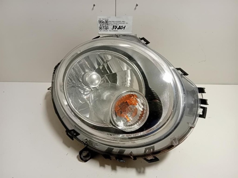 Proiettore ANT DX 162704-04 Mini MINI Cooper R56 2007