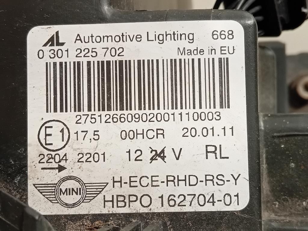 Proiettore ANT DX 162704-01 Mini MINI Cooper R56 2007