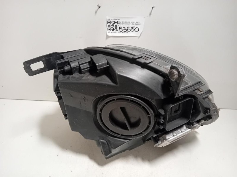 Proiettore ANT DX 63127292050 Mini MINI Coupé R58 2012