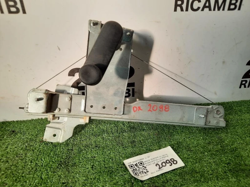 Alzacristallo Porta POST DX 8200733830 Dacia Duster I 2014