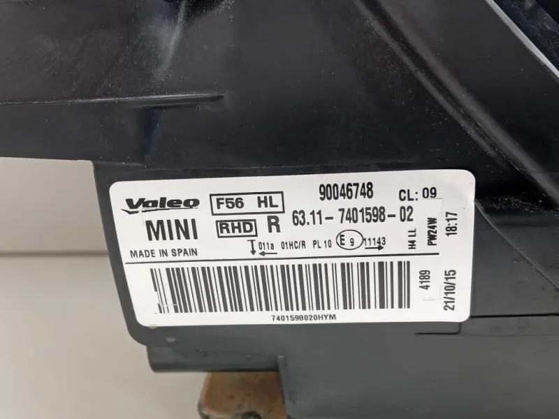 Proiettore ANT DX 90046748 Mini MINI ONE F56 2014