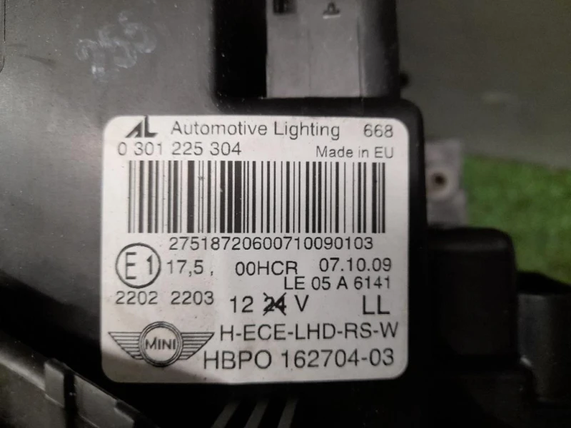 Proiettore ANT DX 0301225304 Mini MINI ONE R56 2007
